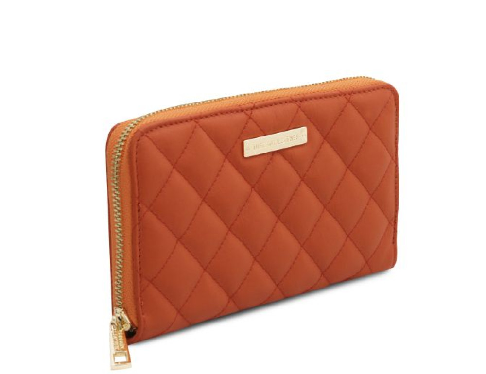 Жіночий шкіряний гаманець Penelope Tuscany Leather TL142316 ORANGE - Фотографія № 3