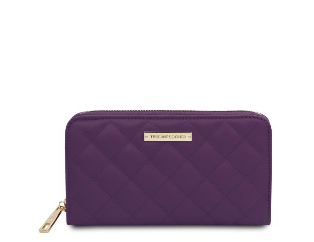 Жіночий шкіряний гаманець Penelope Tuscany Leather TL142316 PURPLE - Фотографія № 1 Жіночий шкіряний гаманець Penelope Tuscany Leather TL142316 PURPLE - Фотографія № 1