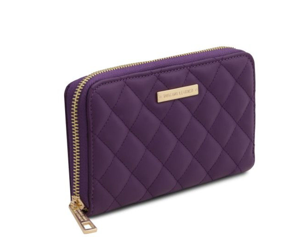 Жіночий шкіряний гаманець Penelope Tuscany Leather TL142316 PURPLE - Фотографія № 2