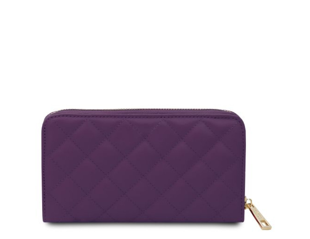 Жіночий шкіряний гаманець Penelope Tuscany Leather TL142316 PURPLE - Фотографія № 3