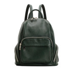 Женский кожаный рюкзак VIRGINIA CONTI VC2238 Dark green - Фото № 100