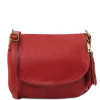Італійська червона сумочка через плече Tuscany Leather TL141223 Red