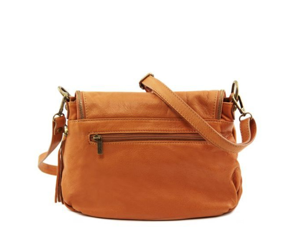Італійська сумочка через плече Tuscany Leather TL141223 COGNAC - Фотографія № 6