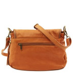 Італійська сумочка через плече Tuscany Leather TL141223 COGNAC - Фотографія № 105
