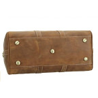 Винтажная дорожная сумка TIDING BAG 0739LB светло-коричневая - Фото № 105
