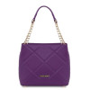 Жіноча шкіряна сумка відро (Італія) фіолетового кольору Tuscany Leather TL142220 PURPLE Жіноча шкіряна сумка відро (Італія) фіолетового кольору Tuscany Leather TL142220 PURPLE