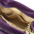 Жіноча шкіряна сумка відро (Італія) фіолетового кольору Tuscany Leather TL142220 PURPLE - Фотографія № 105