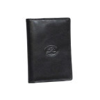 Чёрная визитница из бычьей кожи Tony Perotti Italico 1007 nero - Фото № 100