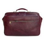 Елітний шкіряний саквояж зі шкіряною підкладкою Newery N8051Bordo - Фотографія № 101