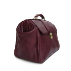 Елітний шкіряний саквояж зі шкіряною підкладкою Newery N8051Bordo - Фотографія № 102