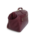 Елітний шкіряний саквояж зі шкіряною підкладкою Newery N8051Bordo - Фотографія № 103