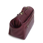 Елітний шкіряний саквояж зі шкіряною підкладкою Newery N8051Bordo - Фотографія № 104