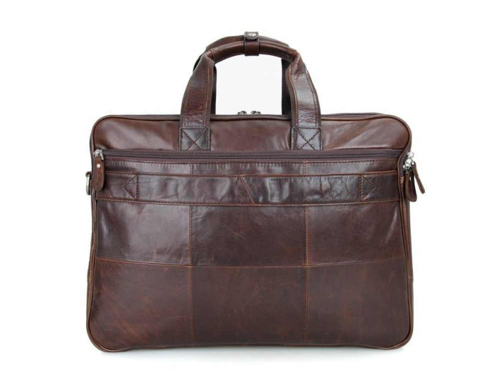 Чоловіча шкіряна сумка TIDING BAG 7343C - Фотографія № 3