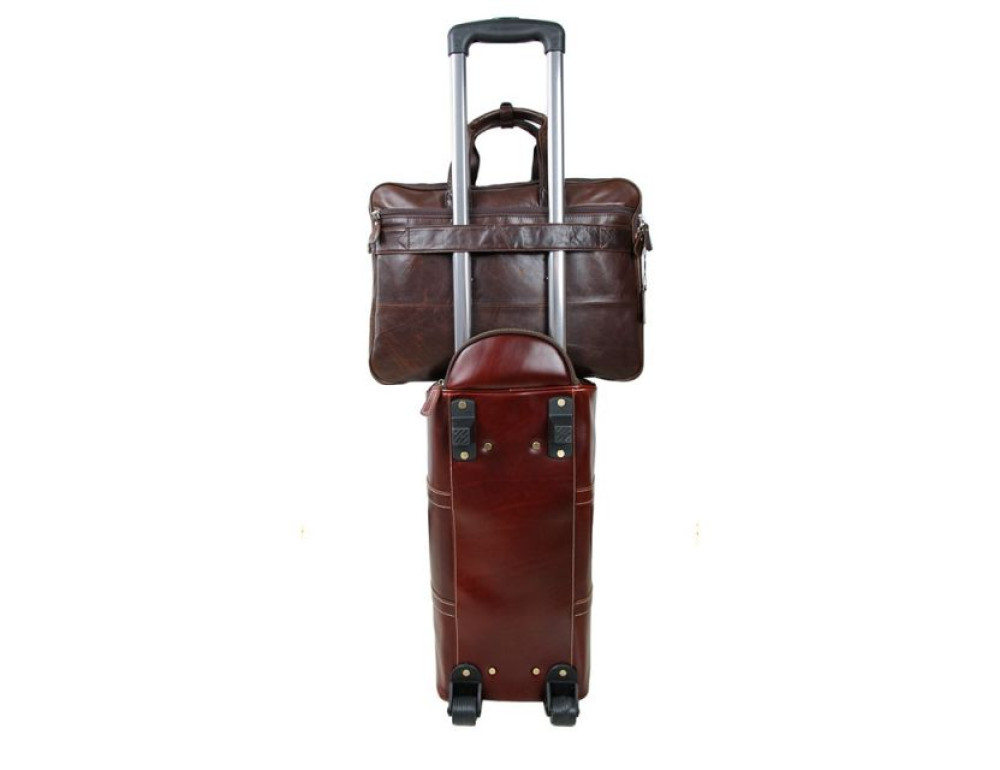 Чоловіча шкіряна сумка TIDING BAG 7343C - Фотографія № 5