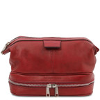 Шкіряний нессер Tuscany Leather TL142204 Red - Фотографія № 100