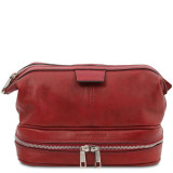 Шкіряний нессер Tuscany Leather TL142204 Red