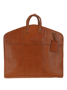 Кожаный портплед рыжего цвета Ashwood Carrier Tan