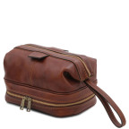 Чоловічий шкіряний нессер Tuscany Leather TL142204 Brown - Фотографія № 101