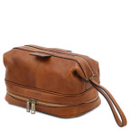 Чоловічий шкіряний нессер Tuscany Leather TL142204 Med світло-коричневий - Фотографія № 101