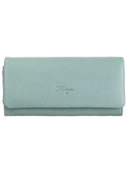Мятный женский кошелёк на магнитах Karya 1159-026