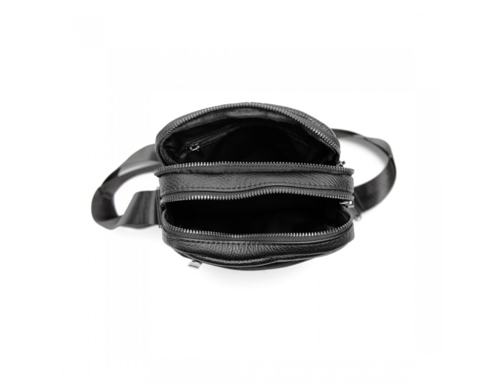 Сумка чоловіча шкіряна з двома відділеннями Tiding Bag M56-2001A - Фотографія № 2