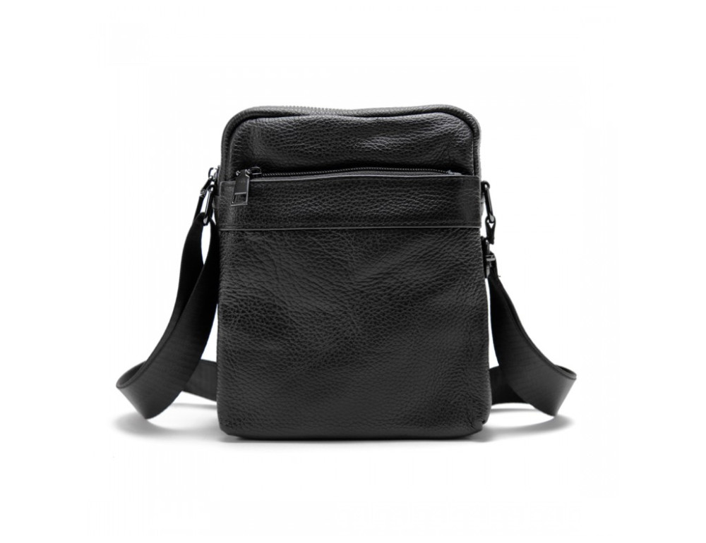 Сумка чоловіча шкіряна з двома відділеннями Tiding Bag M56-2001A - Фотографія № 5
