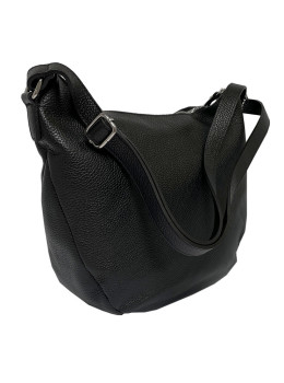 Женская сумка тоут из натуральной кожи Tony Perotti Borsa CA01A-14BK