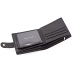 Чорний чоловічий класичний портмоне Marco Coverna MC13-208 Black - Фотографія № 105