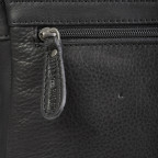 Шкіряна сумка-портфель міні Hill Burry 6198HB Black - Фотографія № 103