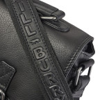 Шкіряна сумка-портфель міні Hill Burry 6198HB Black - Фотографія № 104