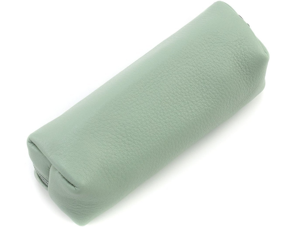 Шкіряна ключниця кишенькова Marco Coverna W005 Light Green - Фотографія № 4