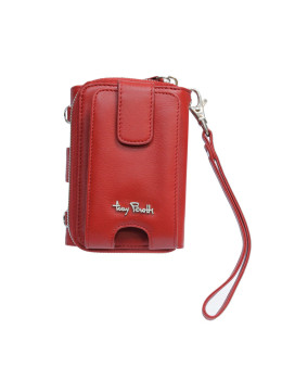 Красная сумка-кошелек маленького размера Tony Perotti Contatto 3058 rosso