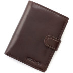 Шкіряне портмоне з кишенями для документів Marco Coverna BK010-807 Brown - Фотографія № 100
