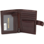 Шкіряне портмоне з кишенями для документів Marco Coverna BK010-807 Brown - Фотографія № 101