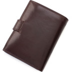 Шкіряне портмоне з кишенями для документів Marco Coverna BK010-807 Brown - Фотографія № 102