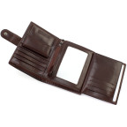 Шкіряне портмоне з кишенями для документів Marco Coverna BK010-807 Brown - Фотографія № 104