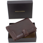 Шкіряне портмоне з кишенями для документів Marco Coverna BK010-807 Brown - Фотографія № 106