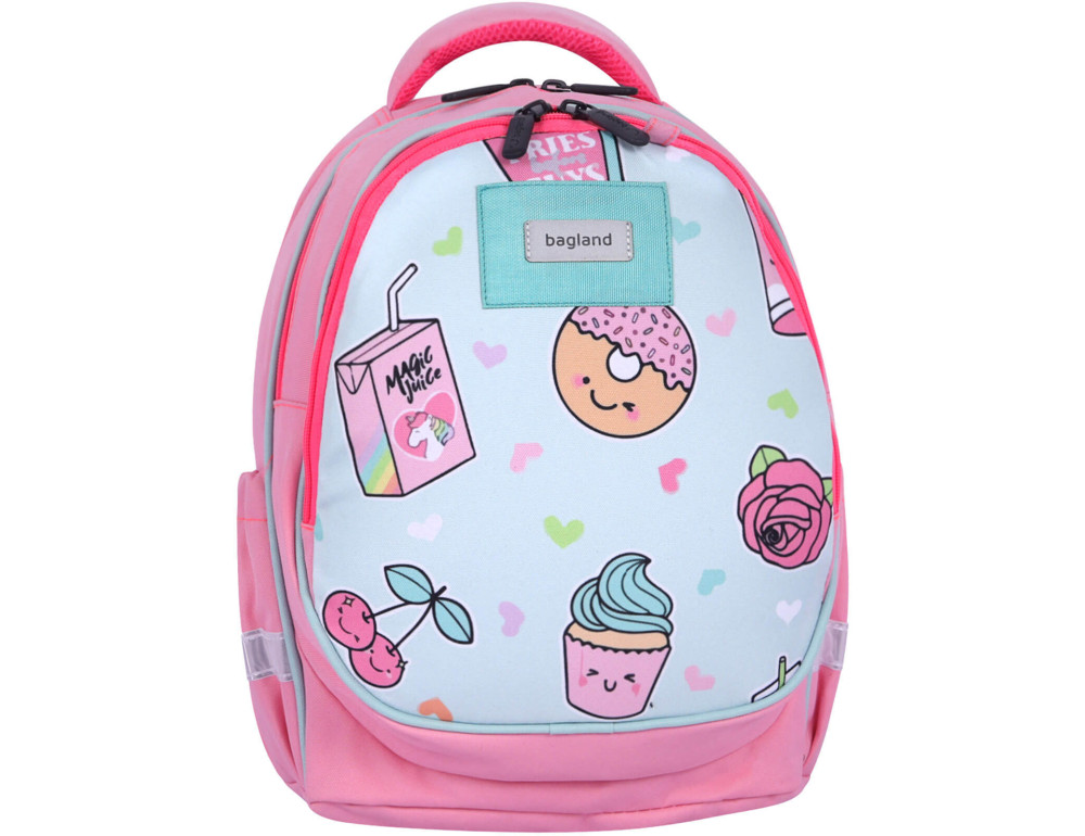 Школьный рюкзак вкусняшка BAGLAND BUTTERFLY на 21л. 56566/1349 - Фото № 1 Школьный рюкзак вкусняшка BAGLAND BUTTERFLY на 21л. 56566/1349 - Фото № 1