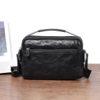 Сумка чоловіча через плече із натуральної шкіри Bexhill Bx3023 Black - Фотографія № 103