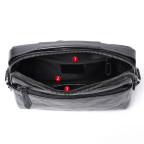 Сумка чоловіча через плече із натуральної шкіри Bexhill Bx3023 Black - Фотографія № 104