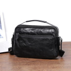 Сумка чоловіча через плече із натуральної шкіри Bexhill Bx3023 Black - Фотографія № 106
