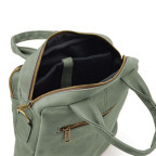 Вертикальна чоловіча сумка із вінтажної шкіри RЕ-7266-3md TARWA Зелена - Фотографія № 107