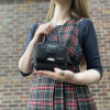 Жіноча шкіряна міні-сумочка гаманець Tony Perotti Contatto 3075 nero чорний Жіноча шкіряна міні-сумочка гаманець Tony Perotti Contatto 3075 nero чорний