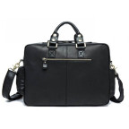 Шкіряна сумка TIDING BAG 7028A-1 чорна - Фотографія № 101