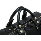 Шкіряна сумка TIDING BAG 7028A-1 чорна - Фотографія № 104