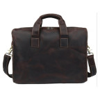 Шкіряна сумка TIDING BAG 7167R коричнева - Фотографія № 101