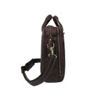 Шкіряна сумка TIDING BAG 7167R коричнева - Фотографія № 104