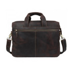 Шкіряна сумка TIDING BAG 7167R коричнева - Фотографія № 105