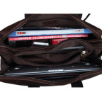 Шкіряна сумка TIDING BAG 7167R коричнева - Фотографія № 106