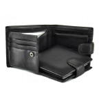 Шкіряний портмоне Tiding Bag A7-685A чорний - Фотографія № 102
